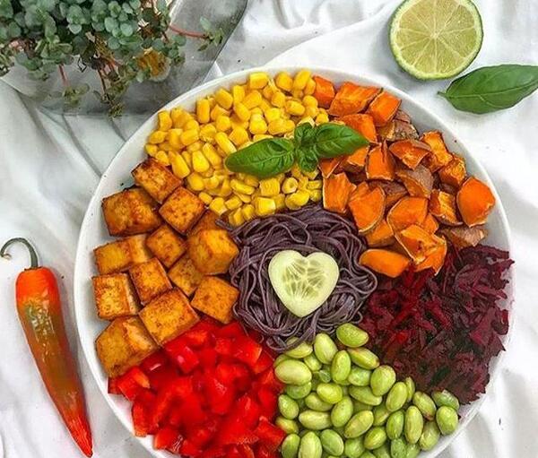 عکس غذا گیاهی