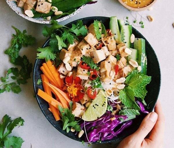عکس غذا گیاهی