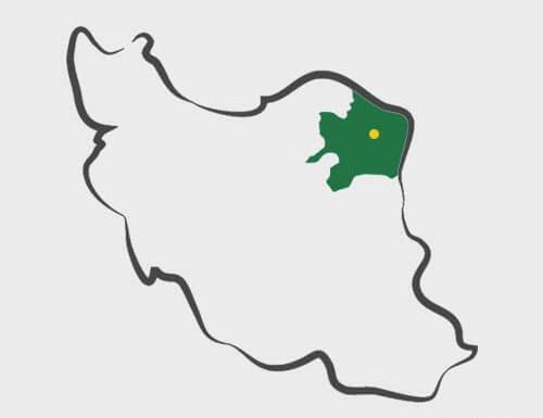 عکس نقشه ایران همراه با اسم شهرها