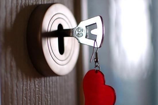 عکس قلب و کلید عاشقانه