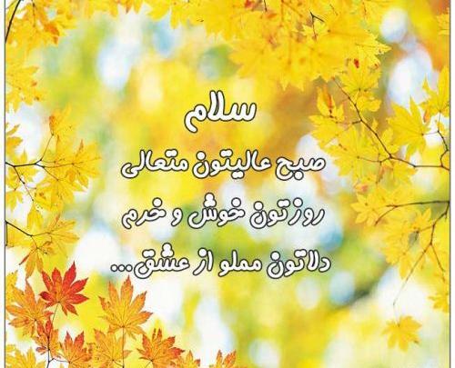 عکس صبح بخیر همگروهی