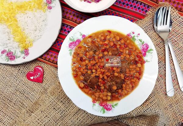 عکس خورشت زرشک