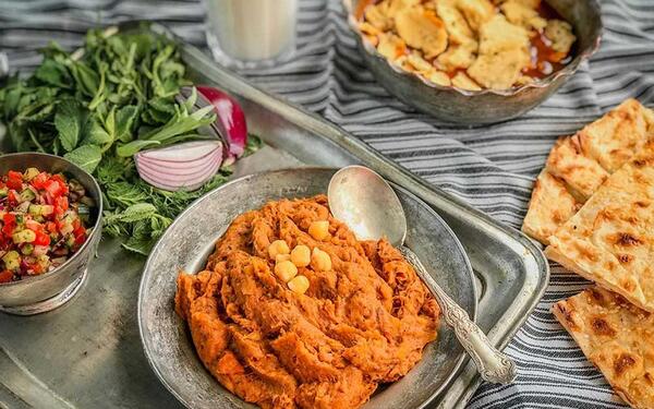 عکس تزیین آبگوشت سنتی