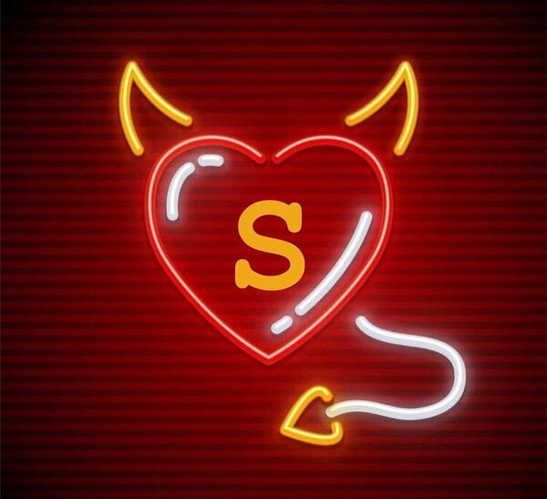 عکس عاشقانه حرف s