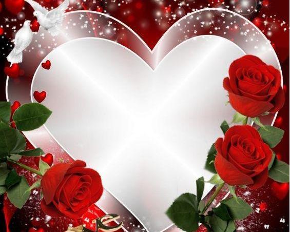 عکس پروفایل قلب وگل
