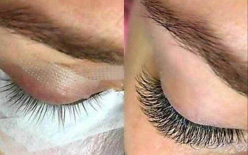 عکس کاشت مژه طبیعی
