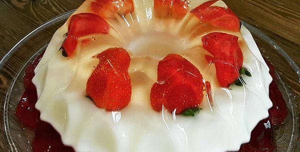 عکس ژله بستنی میوه ای