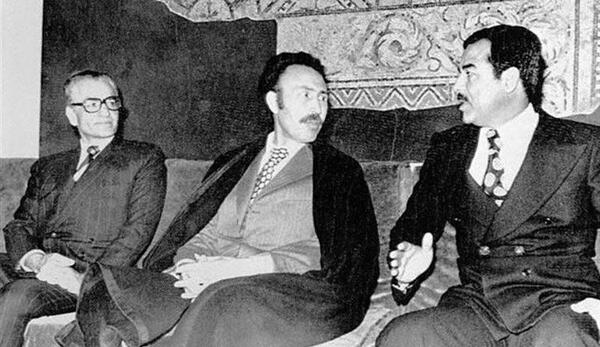عکس سفر صدام به ایران