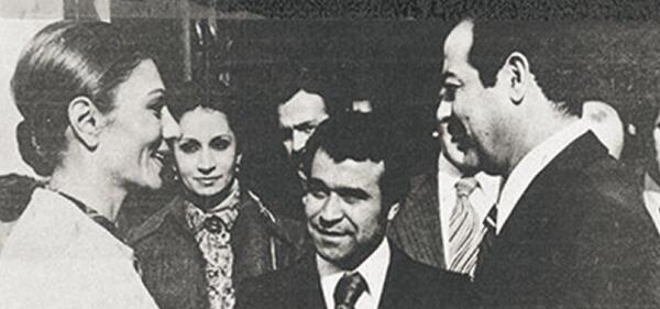 عکس سفر صدام به ایران