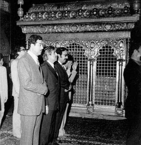 عکس سفر صدام به ایران