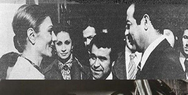 عکس سفر صدام به ایران