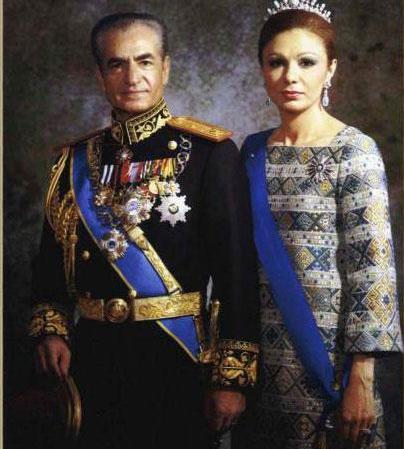عکس فرح همسر شاه پهلوی