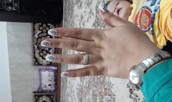 عکس ناخن مصنوعی ساده