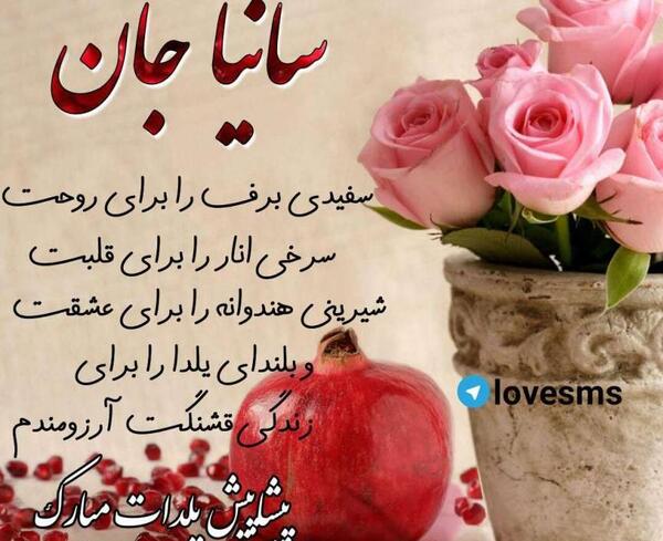 عکس نوشته ی ساینا