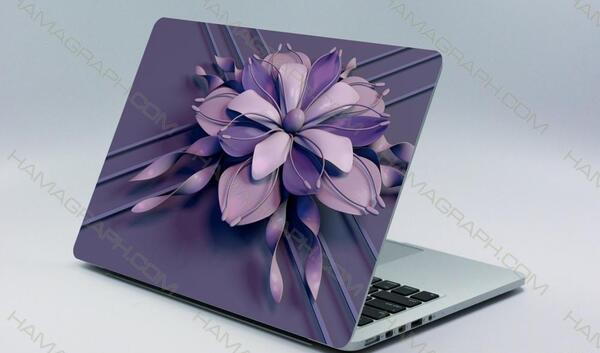 عکس لپ تاپ بنفش