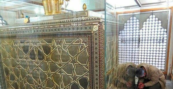عکس داخل ضریح حضرت زینب