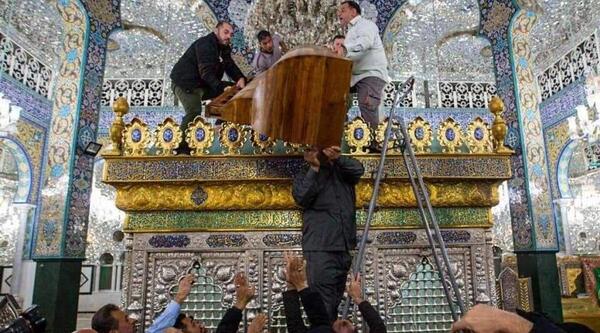 عکس داخل ضریح حضرت زینب