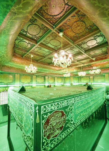 عکس داخل ضریح حضرت زینب