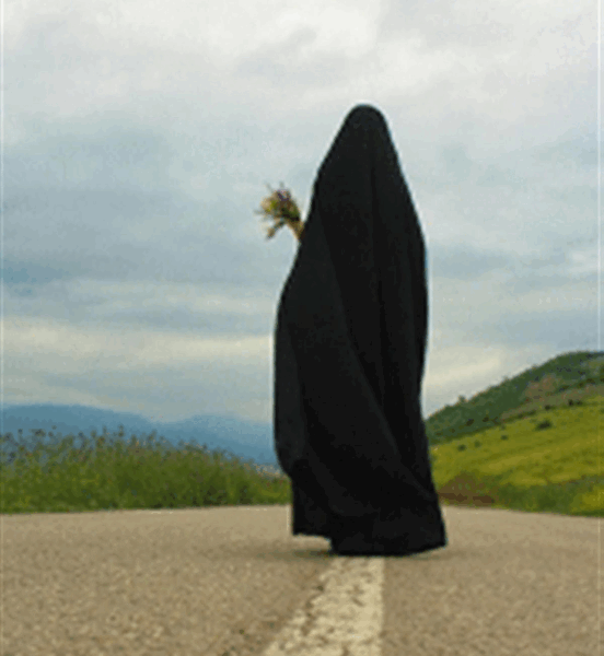 عکس دختر تنها چادری