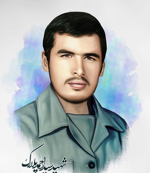 عکس شهید احمد پلارک