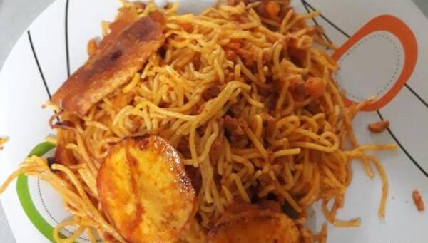 عکس غذا ماکارونی