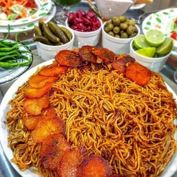 عکس غذا ماکارونی