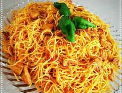 عکس غذا ماکارونی