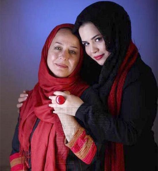 عکس مادر دختری ایرانی