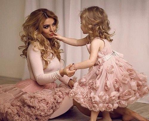 عکس لباس مادر دختری جدید