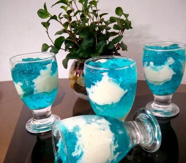 عکس ژله داخل جام