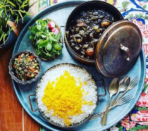 عکس قدیمی غذا