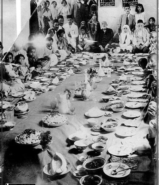 عکس قدیمی غذا