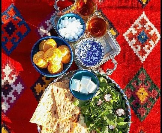 عکس قدیمی غذا