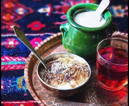 عکس قدیمی غذا