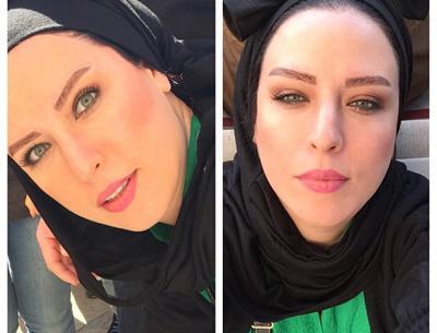 عکس مادر هانیه غلامی