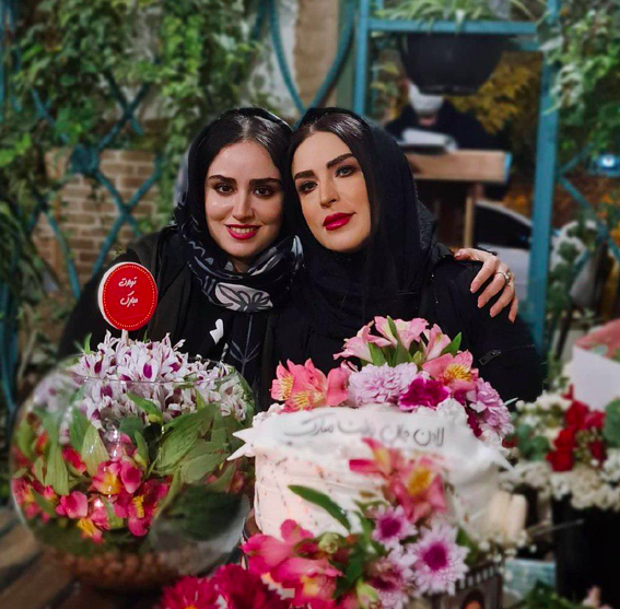 عکس مادر هانیه غلامی
