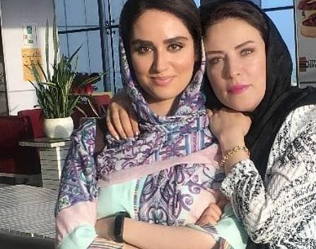 عکس مادر هانیه غلامی