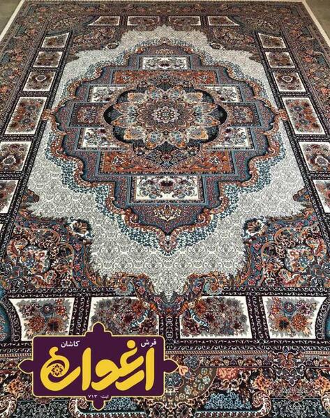 عکس فرش حوض نقره