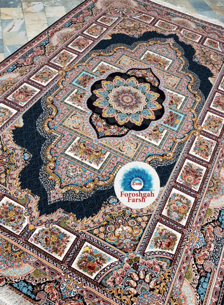 عکس فرش حوض نقره