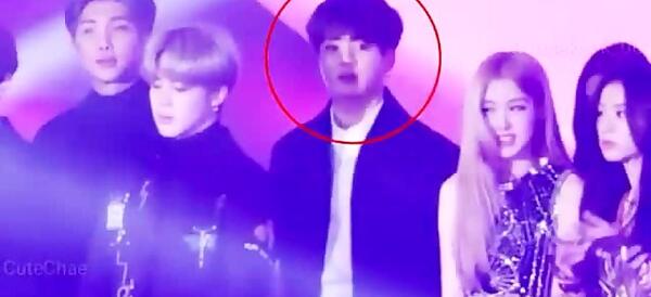 عکس بی تی اس و بلک پینک با هم