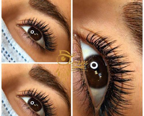 عکس کاشت مژه اسپایکی