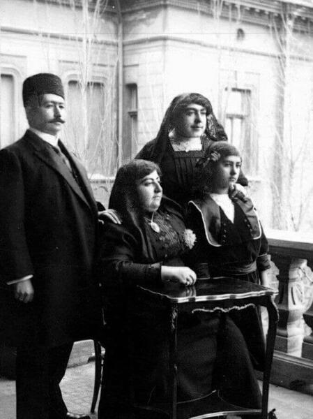 عکس ملکه جهان همسر محمدعلی شاه قاجار