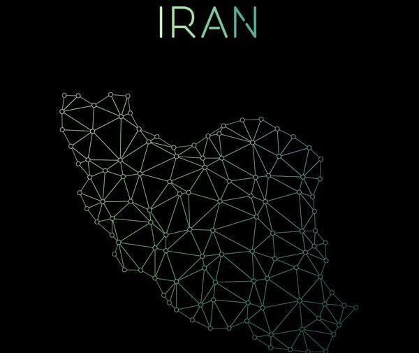 عکس سیاه سفید نقشه ایران