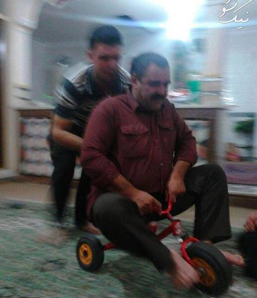 عکس خنده دار صدام