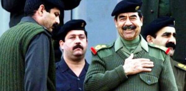 عکس خنده دار صدام
