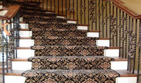عکس فرش راه پله