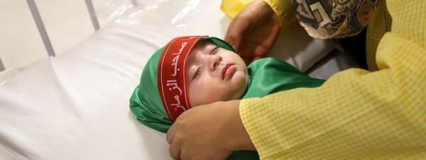 عکس نوزاد علی اصغر