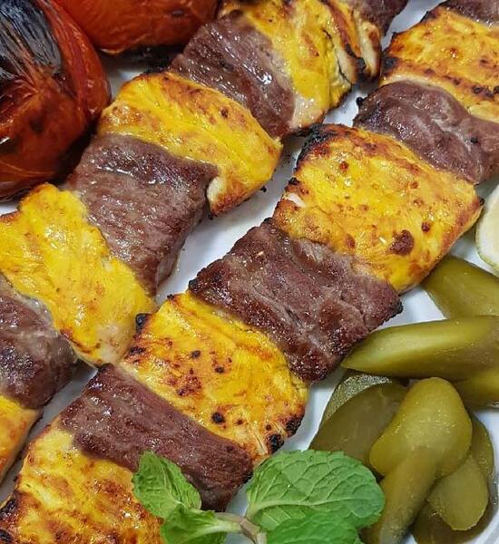 عکس تصاویر چلو کباب بختیاری