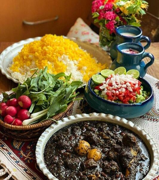 عکس های خورشت قورمه سبزی