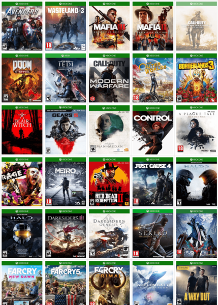 عکس بازی های xbox one